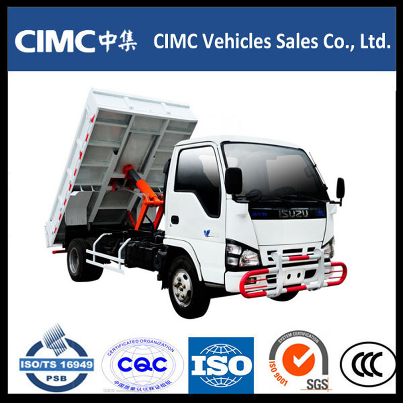 China Isuzu 600p Npr ελαφρύ φορτηγό χωματερής