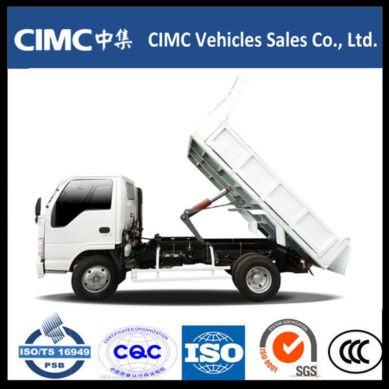 China Isuzu 600p Npr ελαφρύ φορτηγό χωματερής