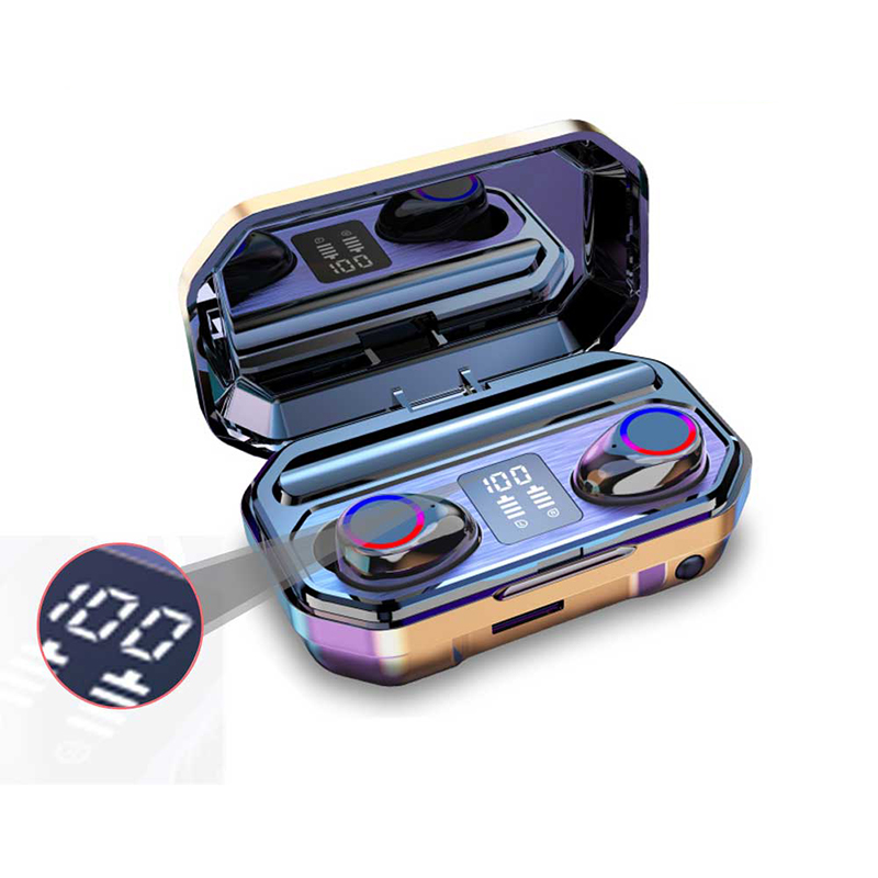 M12 Tws Ακουστικά ακουστικών Bluetooth ακουστικών με λειτουργία Power Bank Ipx-5 Αδιάβροχα ακουστικά