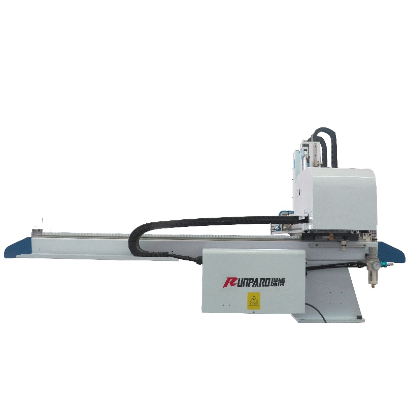 Πλαίσιο με πεπιεσμένο αέρα και AC Servo Motor Traverse cnc βραχίονας με ρομπότ για έγχυση