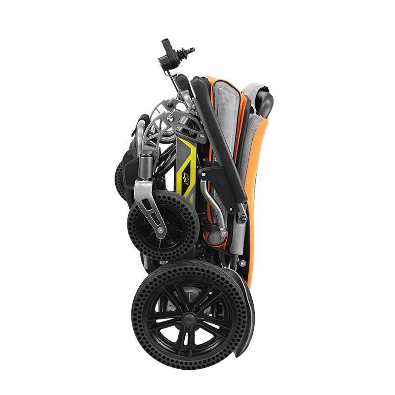 Ενισχυμένο αναπηρικό αμαξίδιο ελαφριάς πτυσσόμενης ισχύος