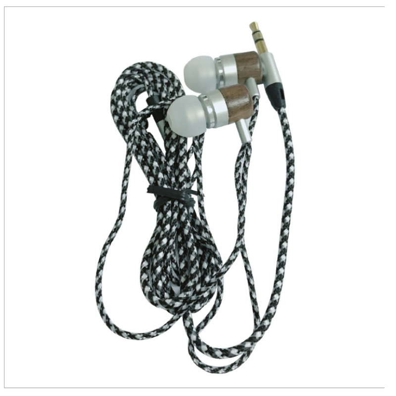 Ξύλινα περιορισμένα ακουστικά