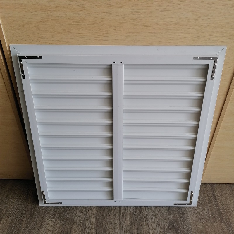 Παράθυρα από PVC για ασύρματους σωλήνες εξαερισμού από γυαλί από χάλυβα