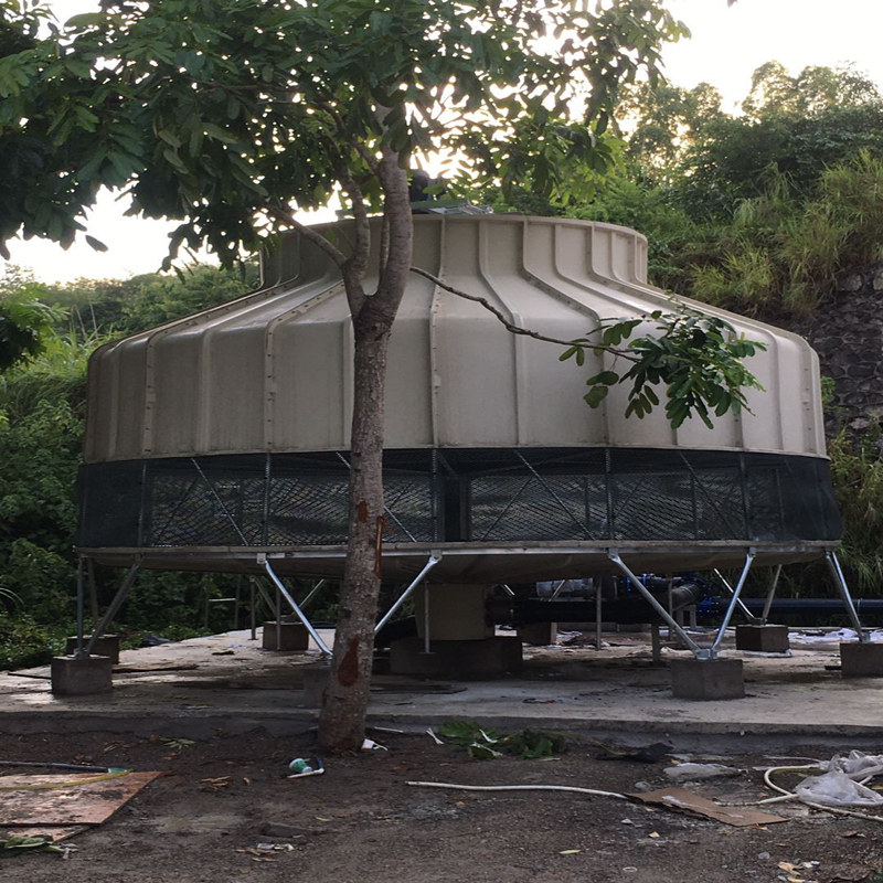 400 τόνοι γυάλινου ενισχυμένου με πλαστικό κυκλική αντίστροφη ροή εικόνα πύργου ψύξης