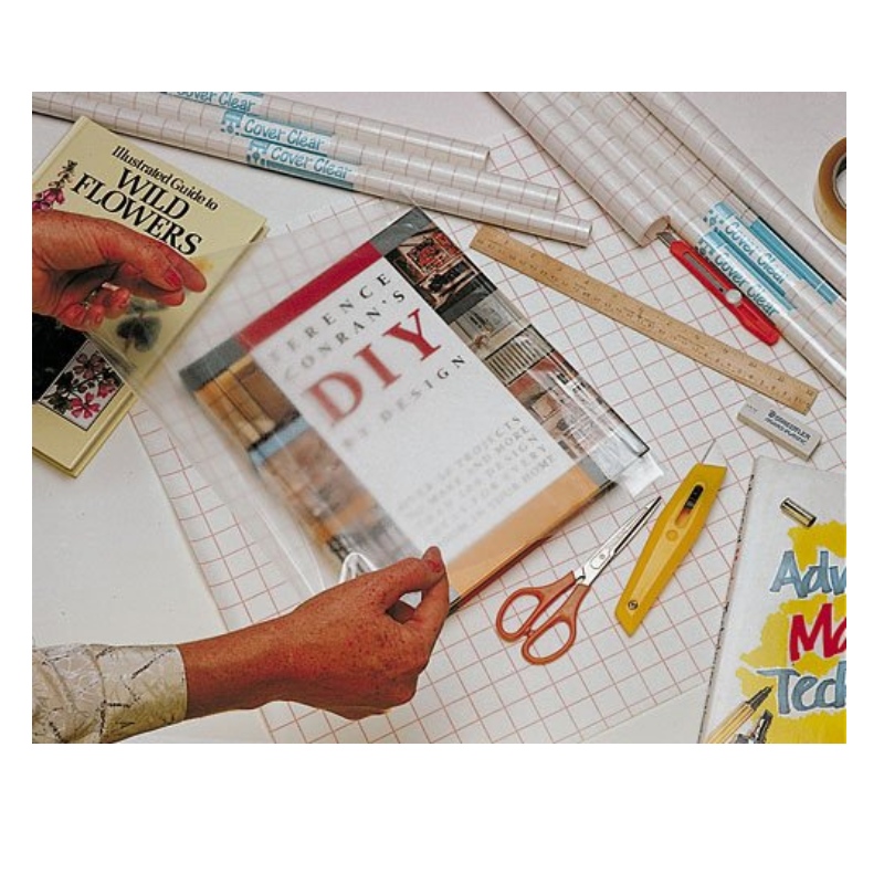 Roll Self Addesive Transparive Plastic Book Cover