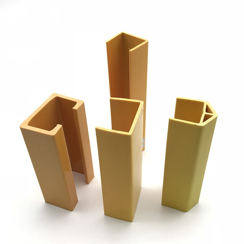 Προσαρμοσμένα Multi Various U Shapes Channel ABS UPVC PP PE PVC Plastic Extrusion Profiles για διακόσμηση προστασίας μηχανής