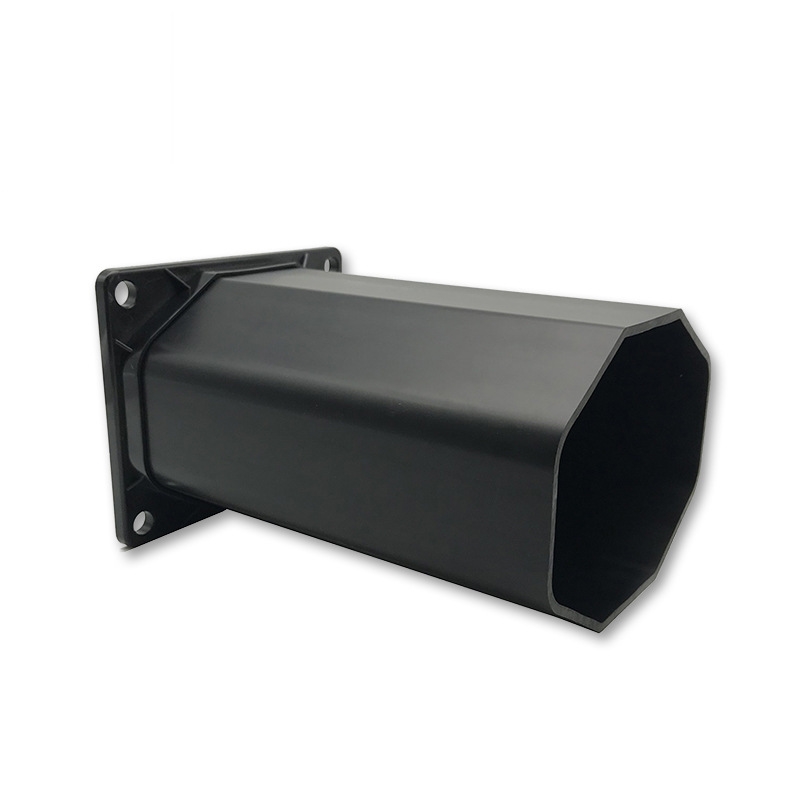 Προσαρμοσμένο πλαστικό πλαστικό οκτάγωνο σωλήνα για εξοπλισμό ντους στην παραλία