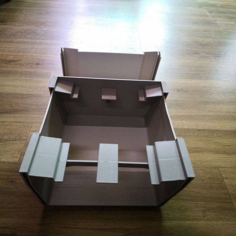 φορητή μη τοξική πλαστική γούρνα εξώθησης PVC για άνευ σπόρων καλλιέργεια φύτευσης