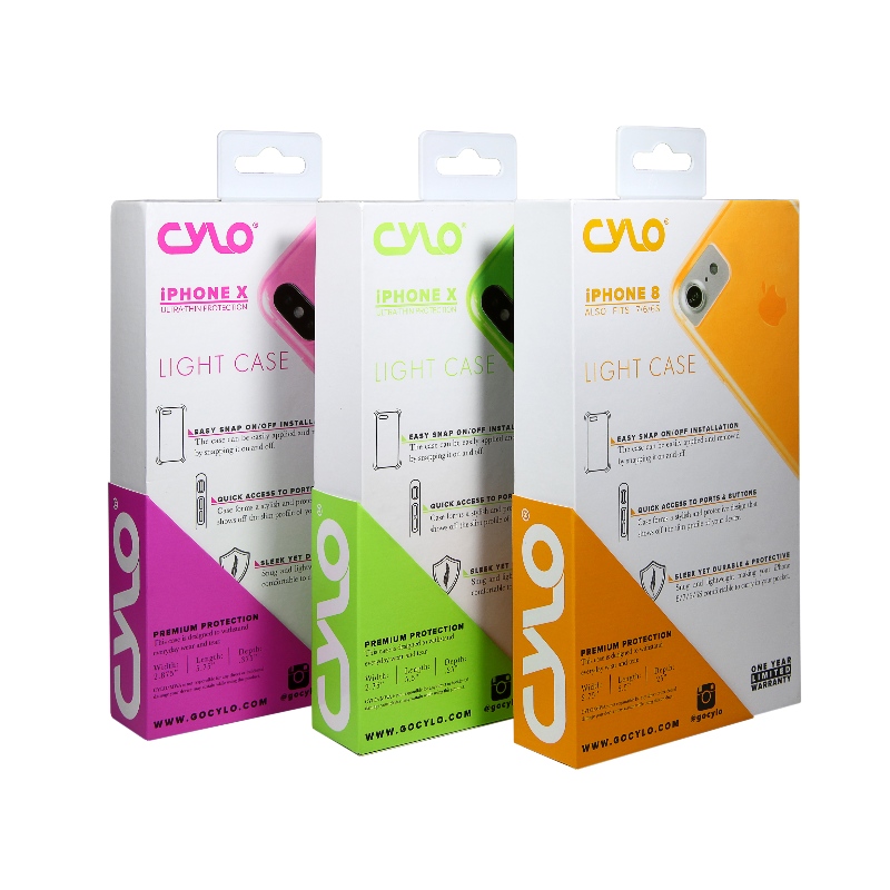 Κουτιά συσκευασίας τηλεφωνικών κουτιών από χαρτόνι με blister