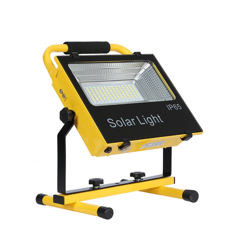 ΝΕΑ αδιάβροχο αλουμίνιο ip65 φορητό SMD 50w 100w όλα σε ένα ηλιακό φως πλημμύρας