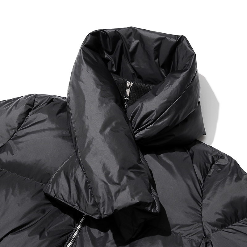 γυναικείο μακρύ ζεστό παλτό \/ πουκάμισο με αποσπώμενη κουκούλα.