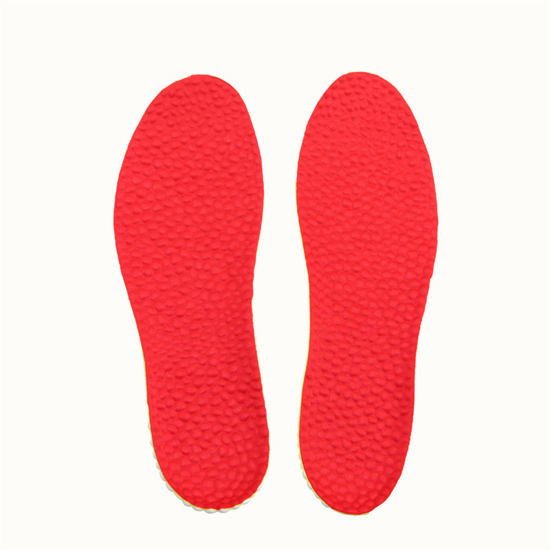 Τεχνολογία E-TPU Popcorn Insoles High Elasticity Light Weight Plantar Fastitis Shoes Masage Orthotic Insoles for Men and Women