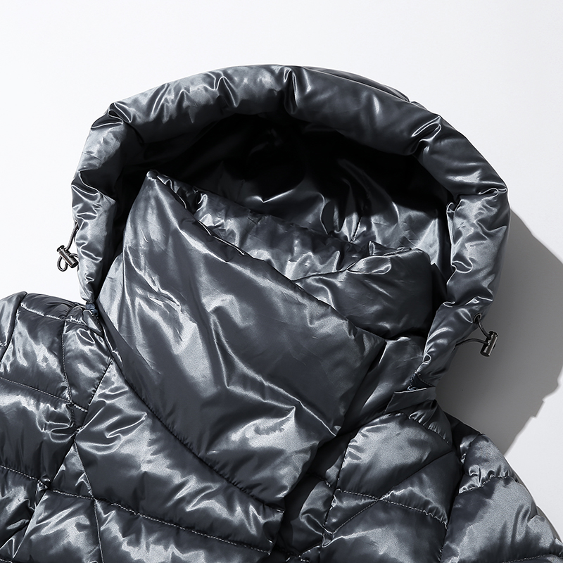 Κυρίες μου, μακρύ σακάκι με απροστάτευτη κουκούλα.