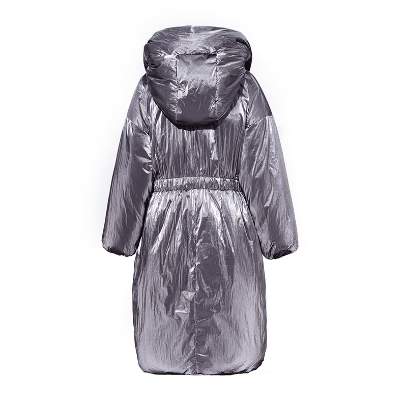 Κυρίες μου, μακρύ, ζεστό παλτό, σακάκι με απροστάτευτη κουκούλα.