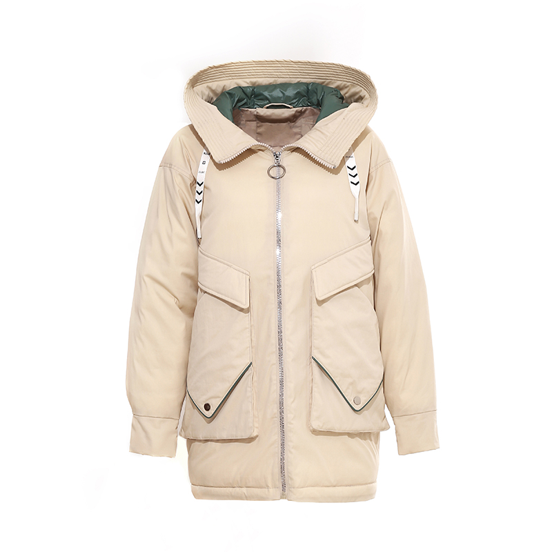 Κυρίες μου, μακρύ παλτό με μεγάλη κουκούλα.