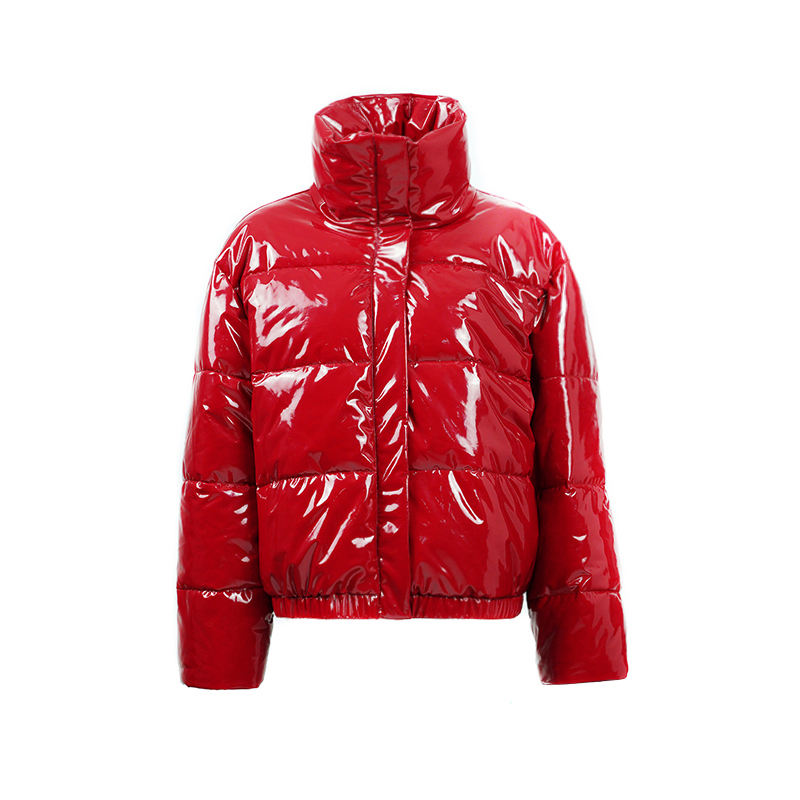 Κυρίες μου, ζεστό παλτό, κάτω σακάκι σε ύφασμα PU