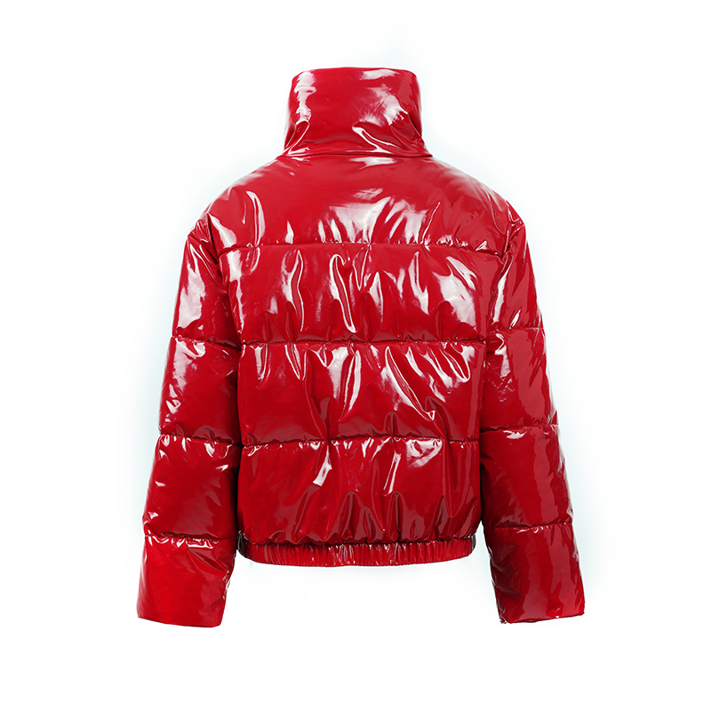 Κυρίες μου, ζεστό παλτό, κάτω σακάκι σε ύφασμα PU