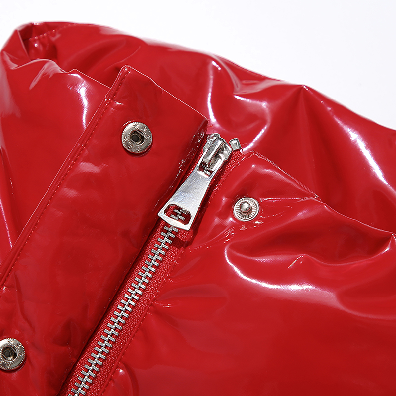 Κυρίες μου, ζεστό παλτό, κάτω σακάκι σε ύφασμα PU