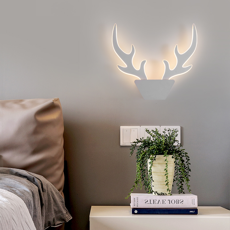 Zhongshan Art Deer Design LED Φωτιστικό τοίχου με έξυπνο έλεγχο για υπνοδωμάτιο