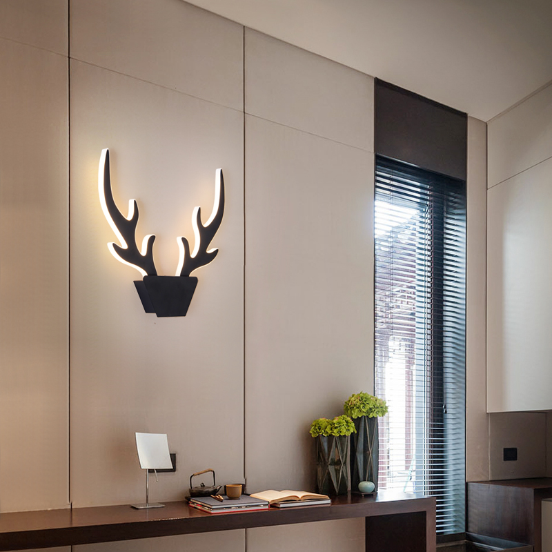 Zhongshan Art Deer Design LED Φωτιστικό τοίχου με έξυπνο έλεγχο για υπνοδωμάτιο