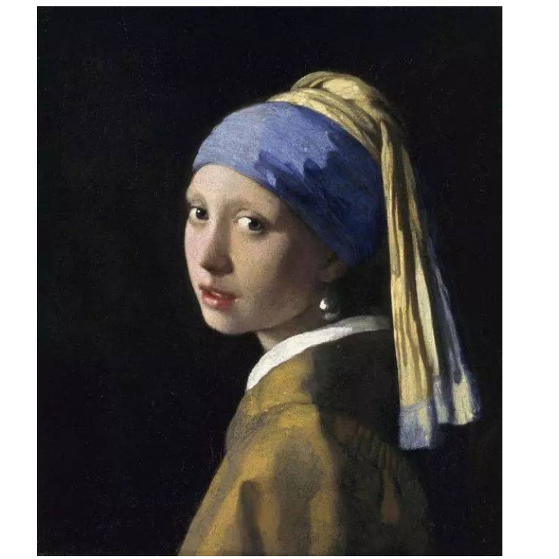 Χρήσιμη κάρτα Johannes Vermeer Painting, πρόσκληση κάρτα περιλαμβάνει λευκούς φακέλους.Προσαρμοσμένο σχέδιο