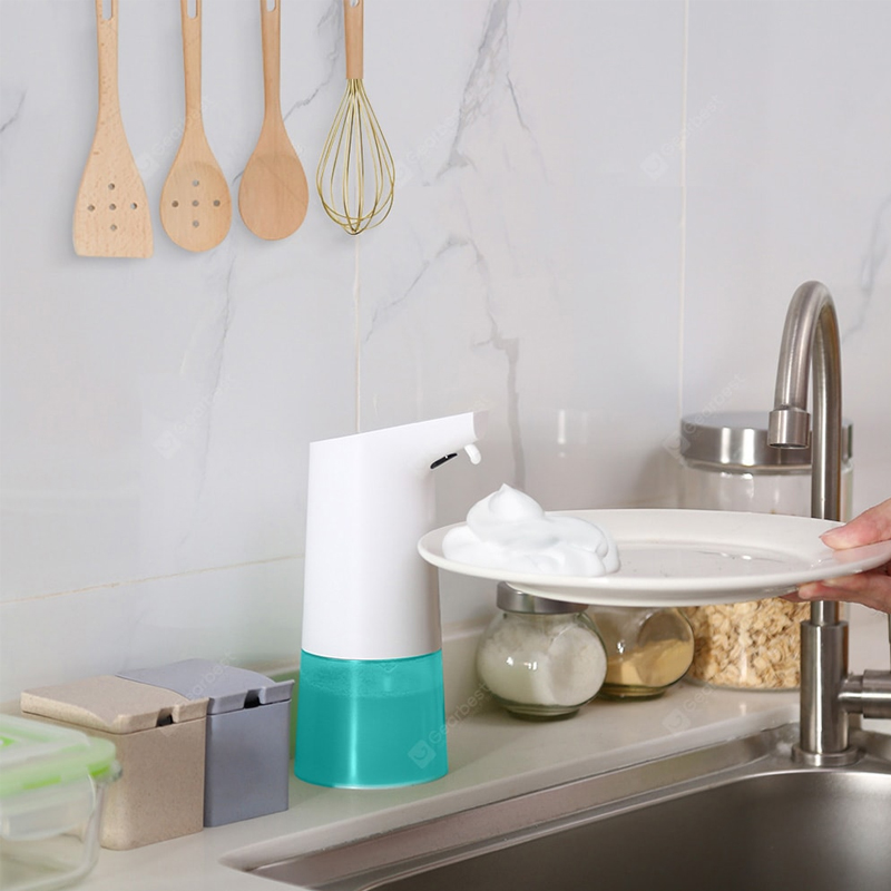 AD-1807 Automatic Induction Foam Soap Dispenser Foam Washing Dispenser 350ml - Λευκό