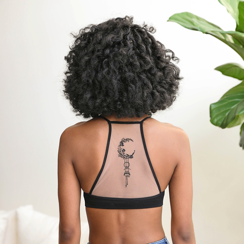 Ga-5542 όνειρο catcher τατουάζ braletter κέντημα ματιών σουτιέν μόδα κορίτσι κορυφή απρόσκοπτη εσώρουχα