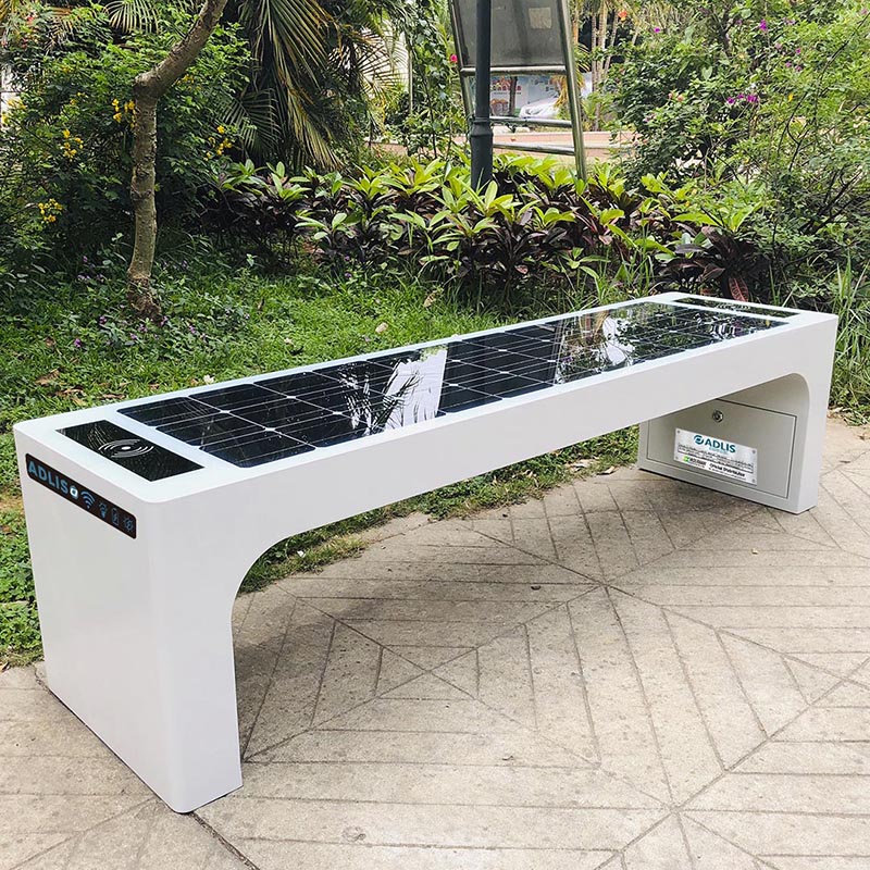 Έξυπνος πάγκος ηλιακού πάνελ υψηλής ποιότητας Έξυπνος πάγκος για φορητές συσκευές