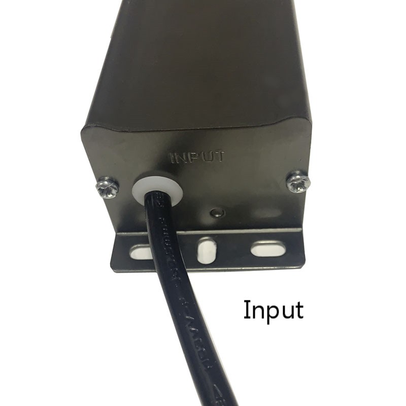 5A-60W-12V σταθερή τάση αδιάβροχη βιομηχανική τροφοδοσία αργιλίου με σκούρο περίβλημα