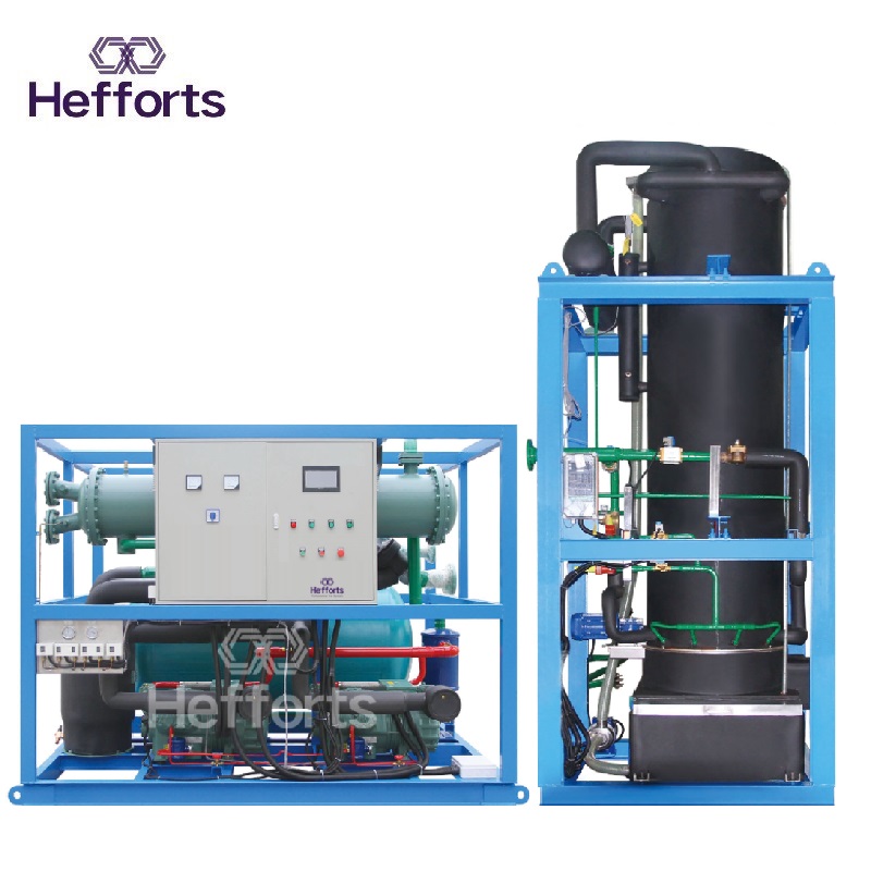 βιομηχανική μηχανή πάγου σωλήνων με παραγωγή 20000kgs ημερησίως σε 50+ χώρες