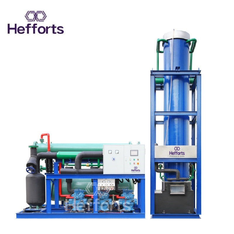 παγομηχανή μεγάλου μεγέθους σωλήνων για ψυκτικά ποτά, συσκευασμένο πάγο στο εστιατόριο