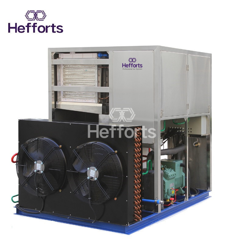 Κορυφαία παγομηχανή με πάγο μεγάλου μεγέθους με ανοξείδωτο ατσάλι