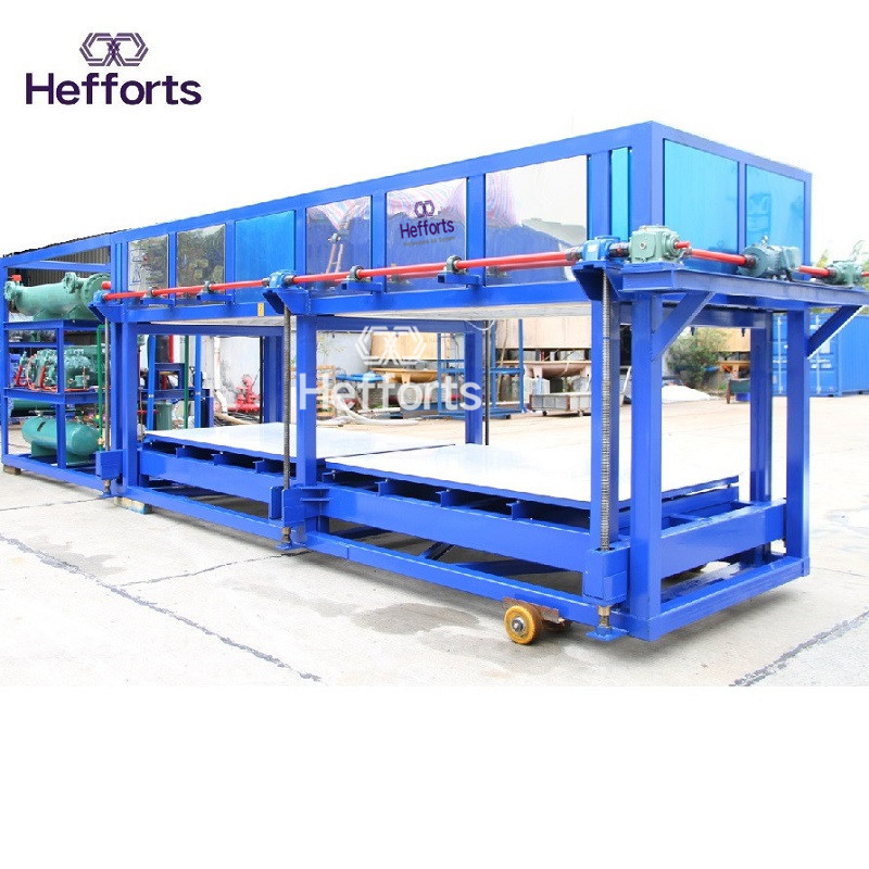 Μηχανή παραγωγής πάγου ψύξης νερού βιομηχανικής παραγωγής 10 τόνων