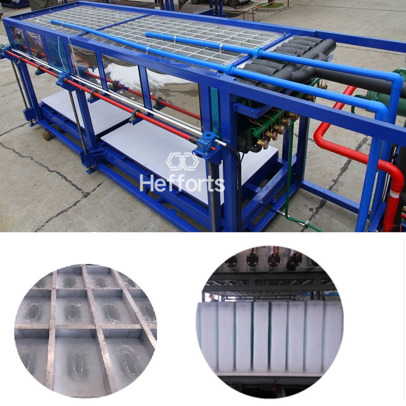 Μηχανή παραγωγής πάγου ψύξης νερού βιομηχανικής παραγωγής 10 τόνων