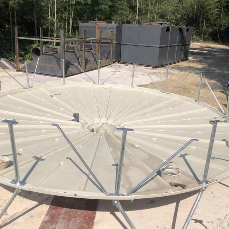 Πύργος ψύξης 500 τόνων από πλαστικό ενισχυμένο με ίνες γυαλιού κατασκευασμένο στην Κίνα