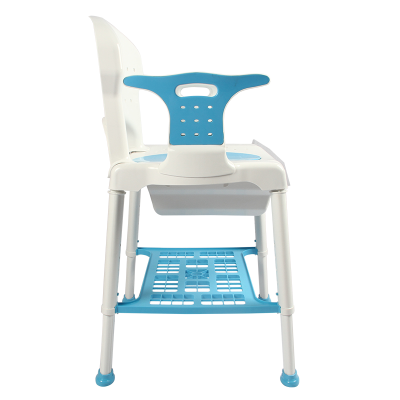 Πλαστικό ντους και καρέκλα Commode