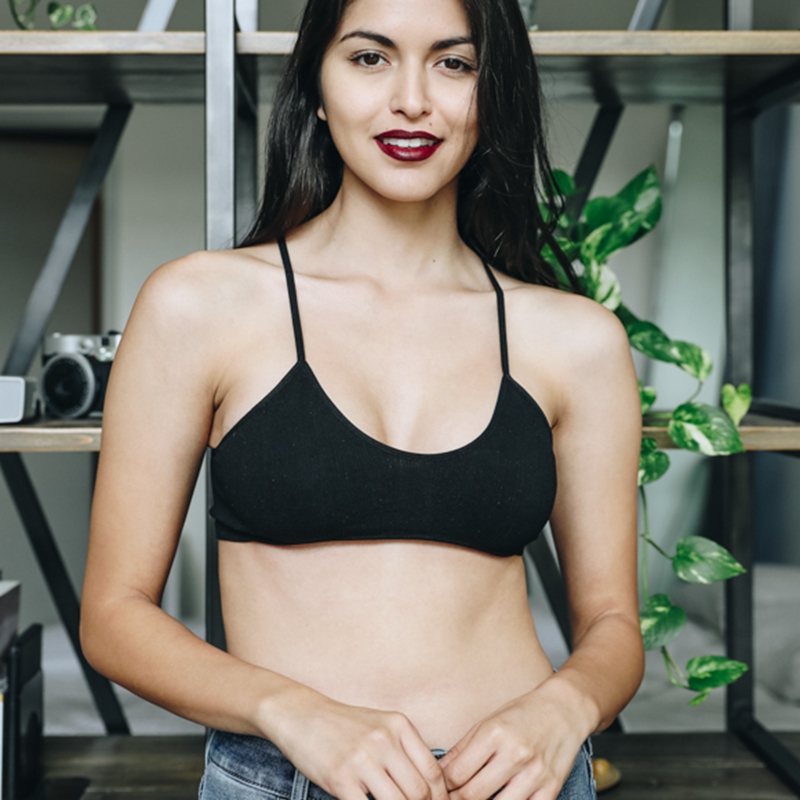 Ga-5304 grace κορίτσι απρόσκοπτη κάθετο δρομέας πίσω bralette