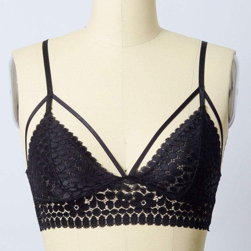 GA-5344 Grace κορίτσι μαργαρίτα δαντέλα Stripation Bralette