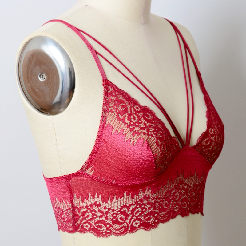 Ga-5472 grace κορίτσι κομμένα έξω strappy bralette χονδρική