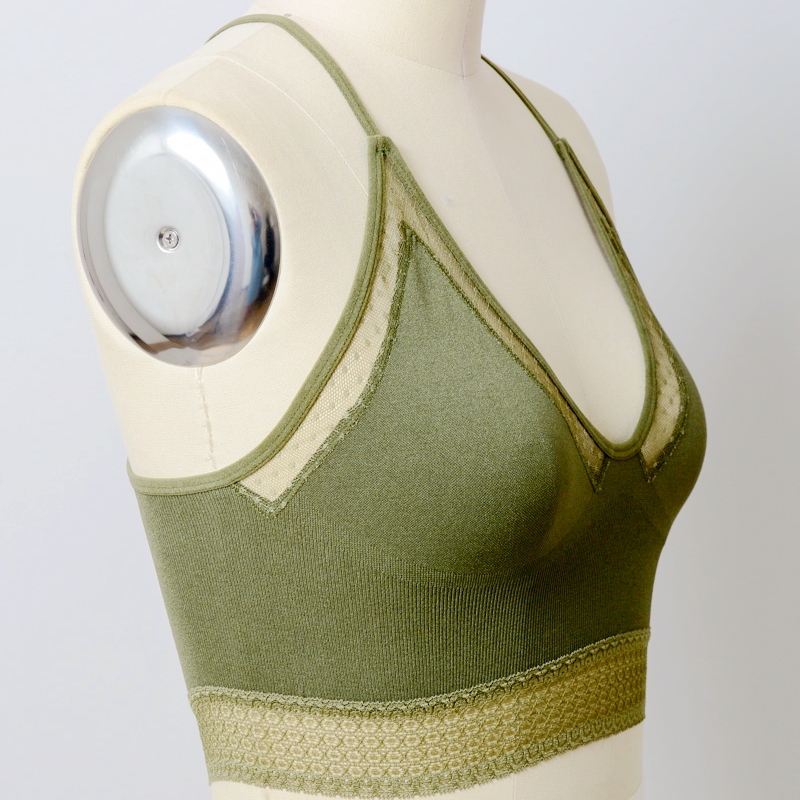 Ga-5494 grace κορίτσι χωρίς ραφή polkadot δαντέλα διακοσμητικό μπραπέτο χονδρικής