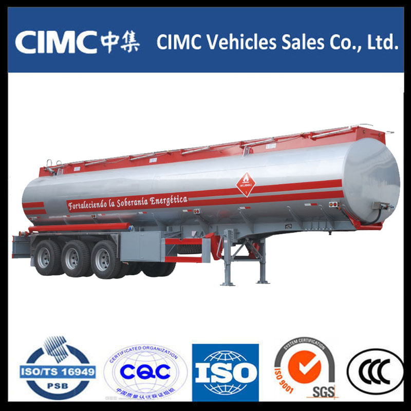 Υψηλής ποιότητας CMC Tank Fuel Semi Trailer