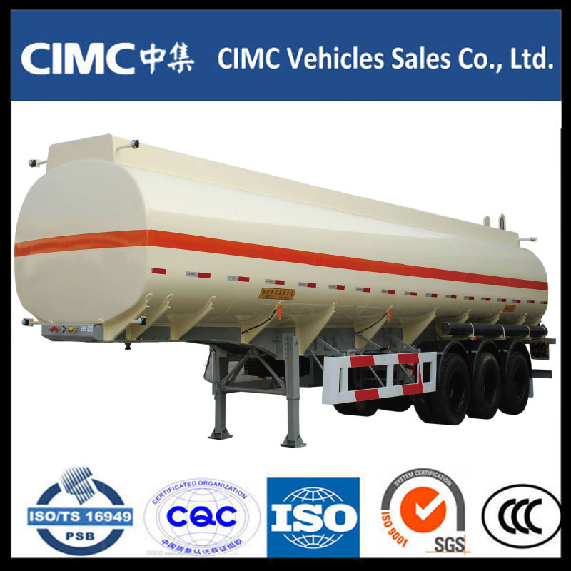 Υψηλής ποιότητας CMC Tank Fuel Semi Trailer