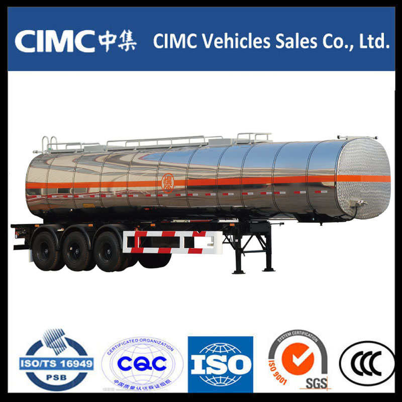 Υψηλής ποιότητας CMC Tank Fuel Semi Trailer