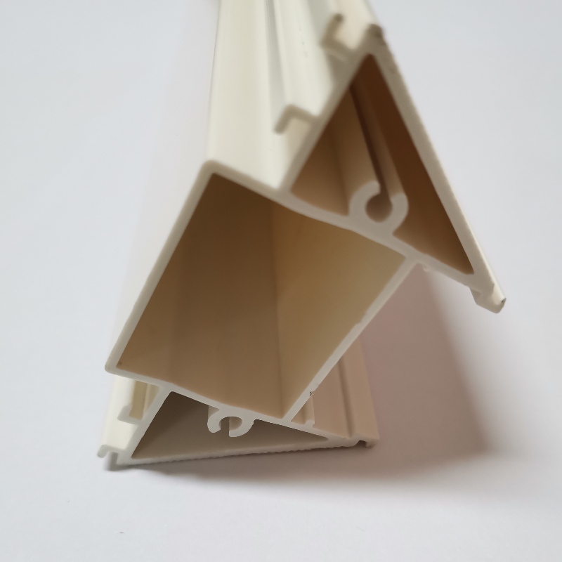 Πλαστική τομή προσαρμοσμένη σε εξώθηση από πλαστικό προφίλ pvc για φωτισμό που ολισθαίνει από κινέζο πλαστικό κατασκευαστή