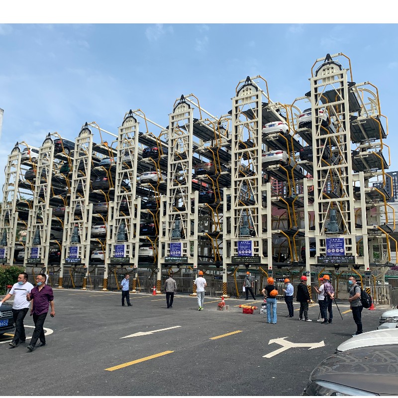 2021 Νέο στερεό έξυπνο σύστημα στάθμευσης για κάθετο περιστροφικό χώρο στάθμευσης 8-20 SUV