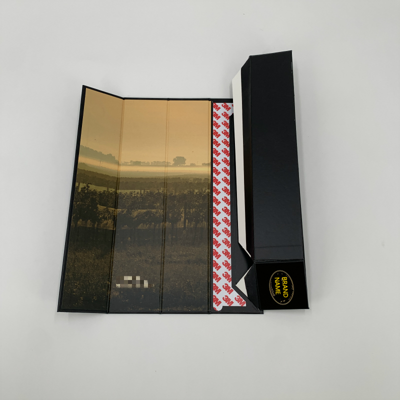 Προσαρμοσμένο κουτί μπουκαλιών κρασιού για σαμπάνια γάμου κουτί κρασιού