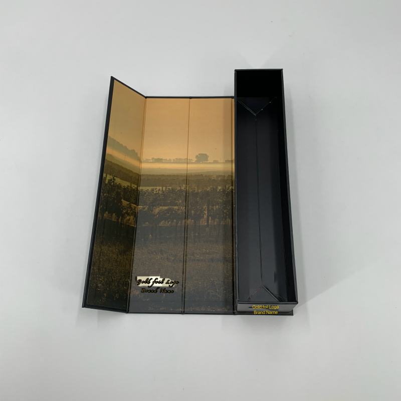 Προσαρμοσμένο κουτί μπουκαλιών κρασιού για σαμπάνια γάμου κουτί κρασιού