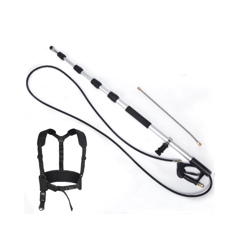 τηλεσκοπικός λόγχος επέκτασης πλυντηρίου ισχύος 18-24 ft