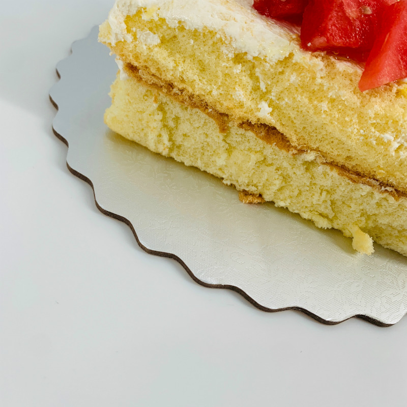 Σκαλιστό κέικ από ασήμι 6 ιντσών, Greaseproof Cake Pad 15cm, Cake Bases Small