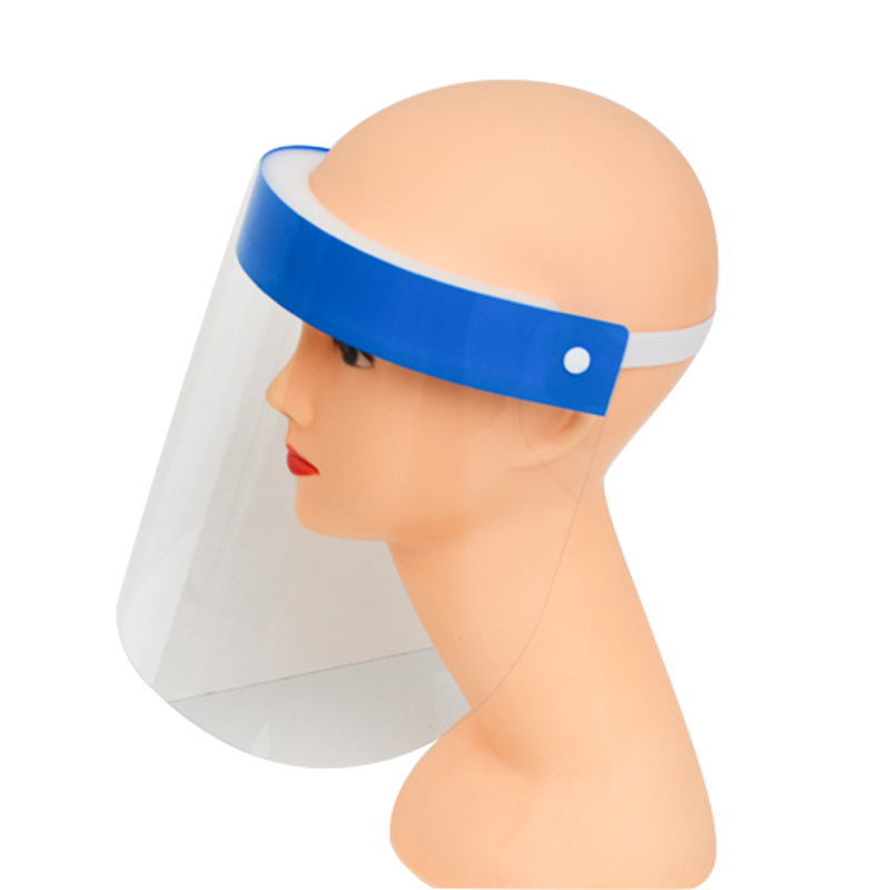 0.35mm Η προστατευτική ασπίδα έναντι της διασποράς της ομίχλης προστατεύει το πλήρες πρόσωπο με ελαστική ζώνη